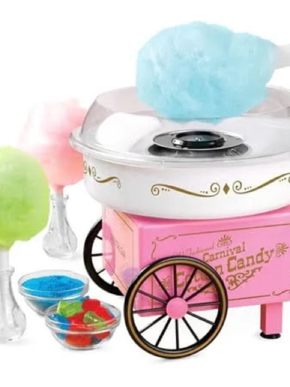 Nostalgia Retro Cotton Candy Maker  - Pink